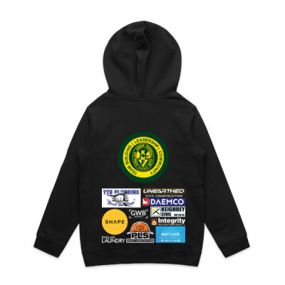 2025 KIDS BASIC HOODIE NO NAME Black Thumbnail
